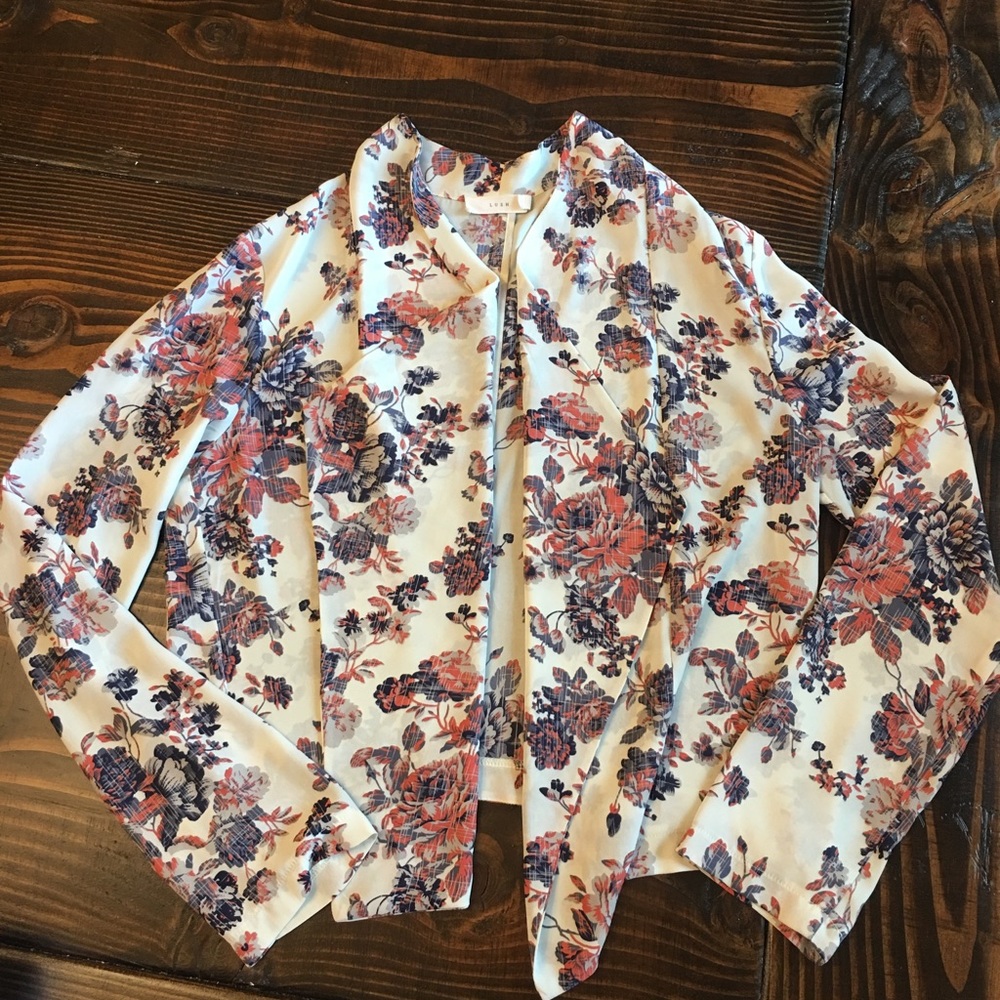 Floral Blazer
